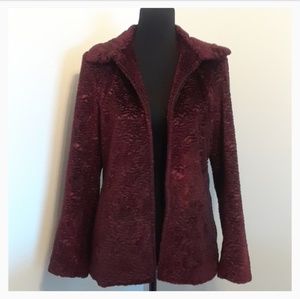 Gallery Faux Persian Lamb Jacket